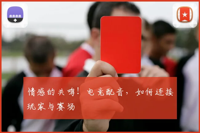 情感的共鸣!电竞配音,如何连接玩家与赛场